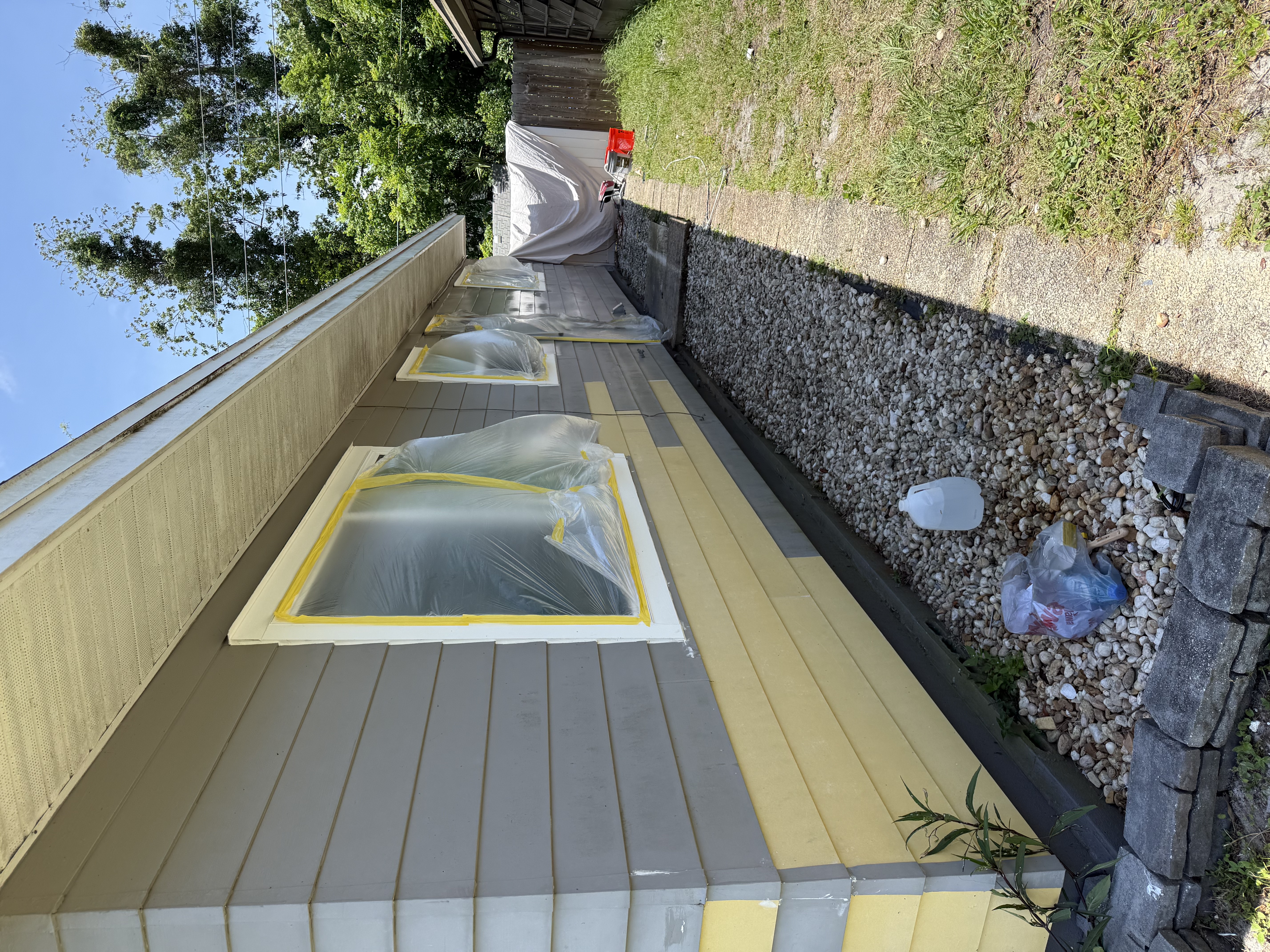 Before exterior painting St Augustine FL