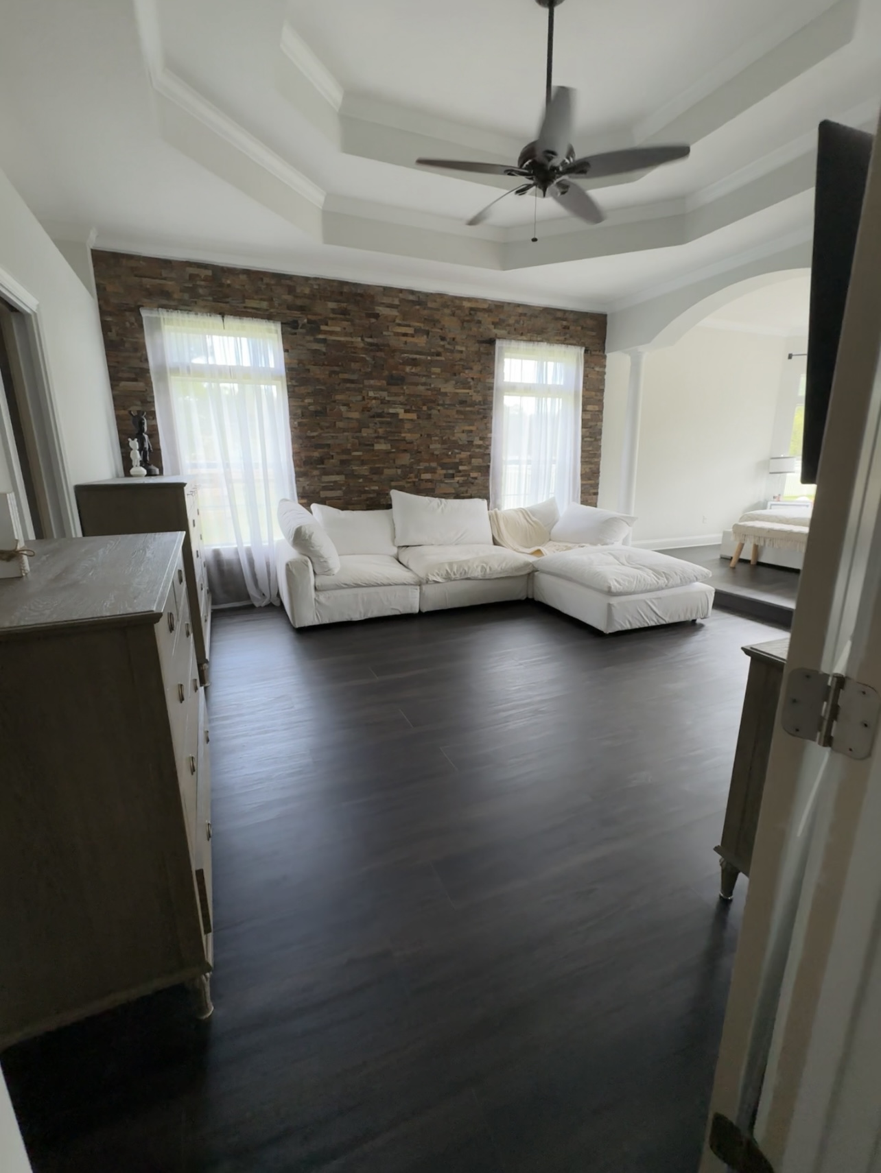 Interior room painting project in St. Augustine